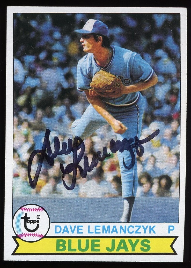 Dave Lemanczyk #207 signed autograph auto 1979 Topps Baseball Trading Card