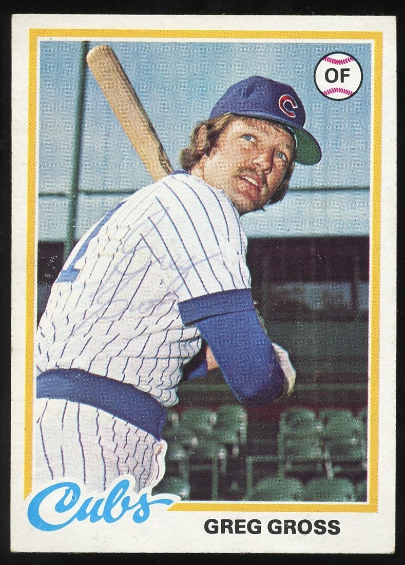 Greg Gross #397 signed autograph auto 1978 Topps Baseball Trading Card