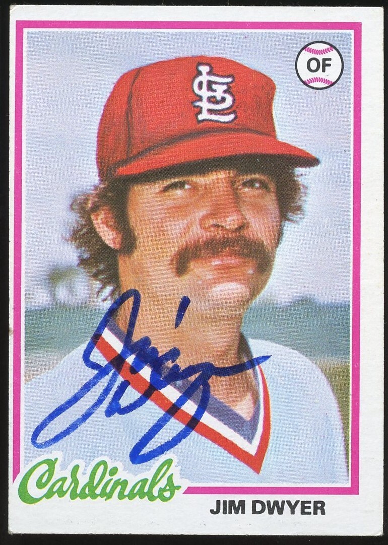 Jim Dwyer #644 signed autograph auto 1978 Topps Baseball Trading Card