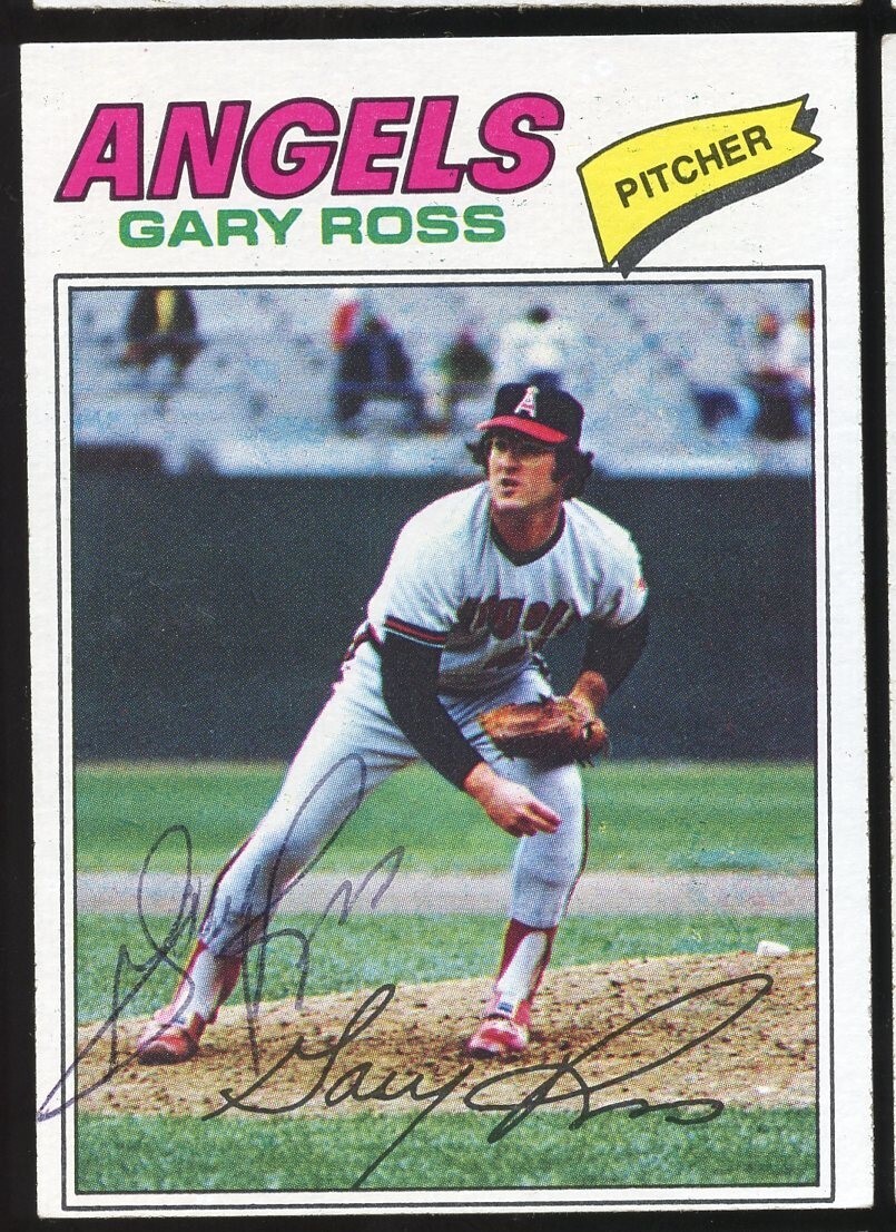 Gary Ross #544 signed autograph auto 1977 Topps Baseball Trading Card