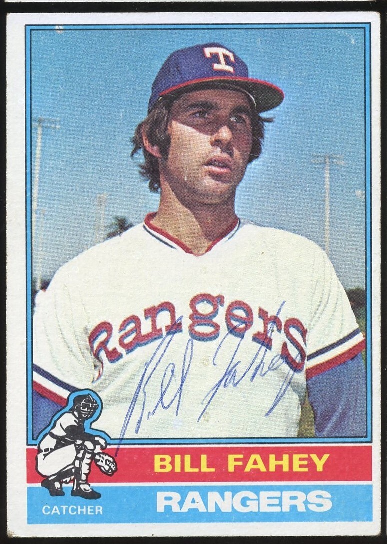 Bill Fahey #436 signed autograph auto 1976 Topps Baseball Trading Card