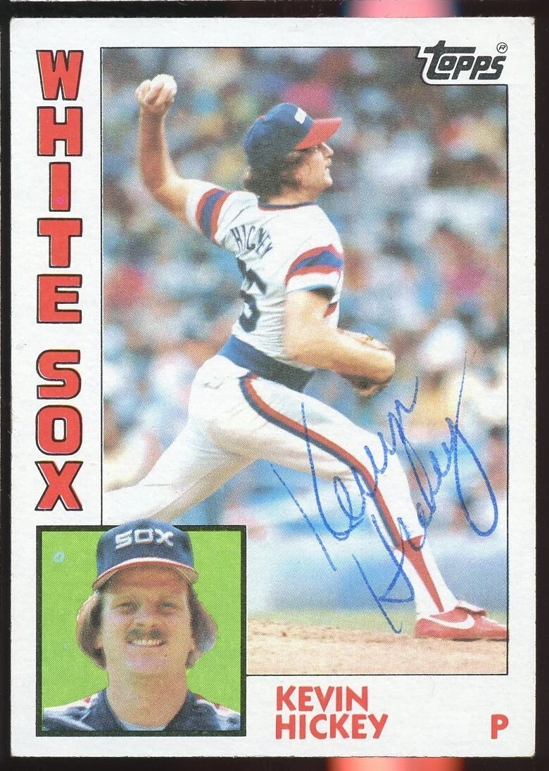 Kevin Hickey #459 signed autograph auto 1984 Topps Baseball Trading Card