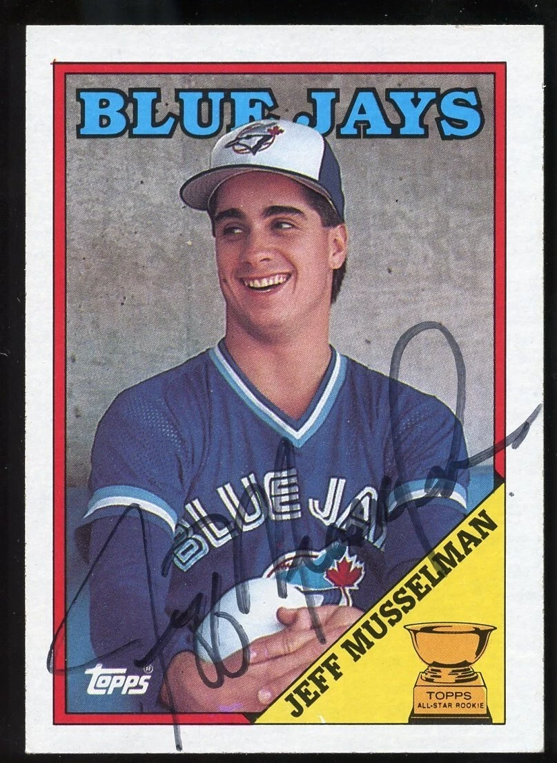 Jeff Musselman #229 signed autograph auto 1988 Topps Baseball Trading Card