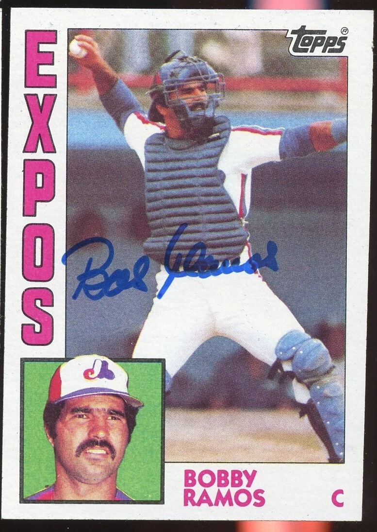 Bobby Ramos #32 signed autograph auto 1984 Topps Baseball Trading Card