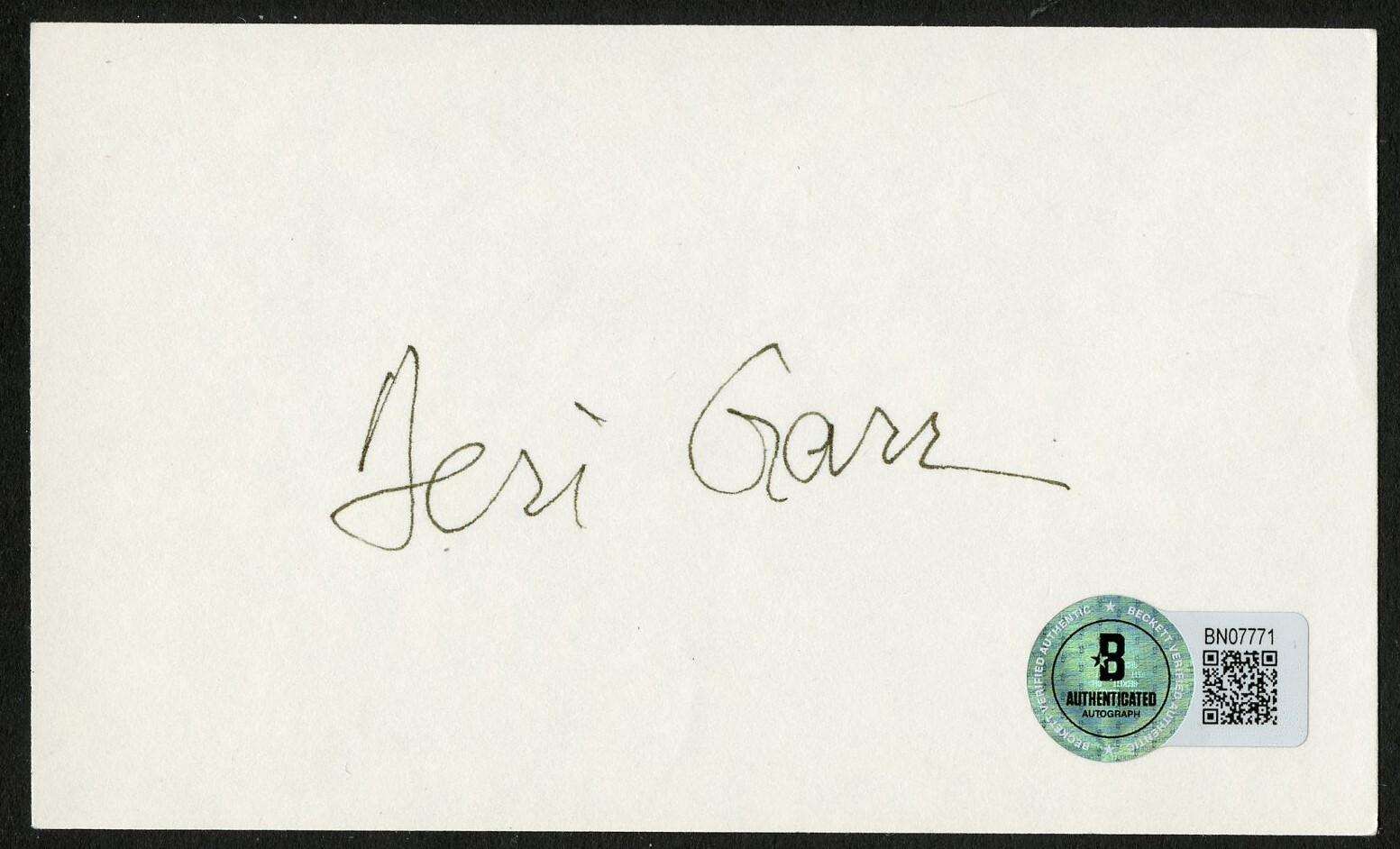 Teri Garr #26 signed autograph auto 1978 Close Encounters Actress BAS Stickered