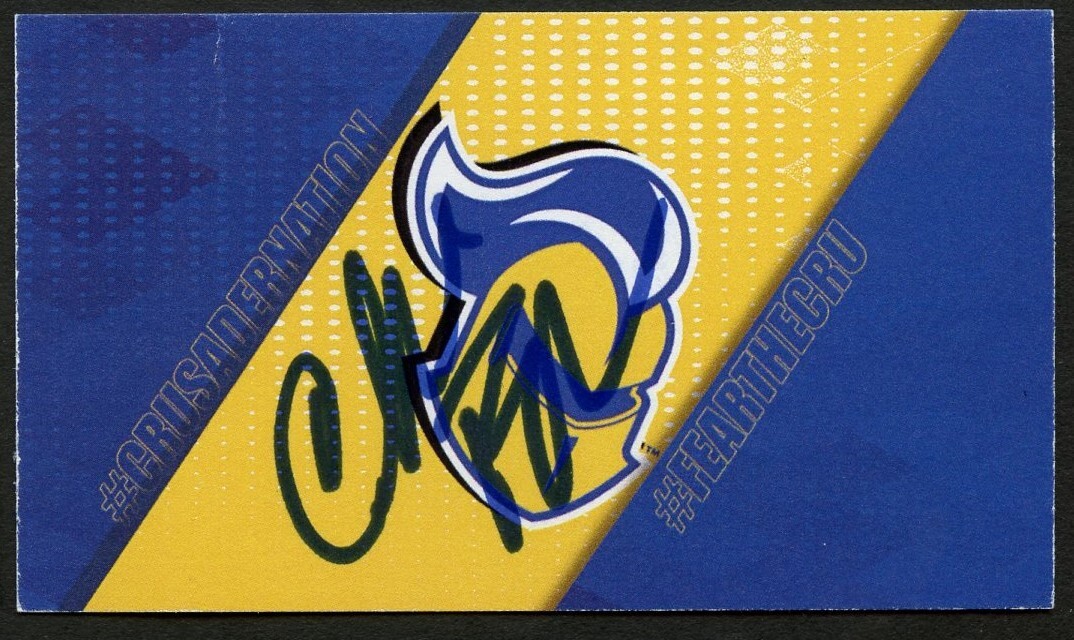 Charlie Bowles signed autograph Assistant Coach Golf Business Card BC679