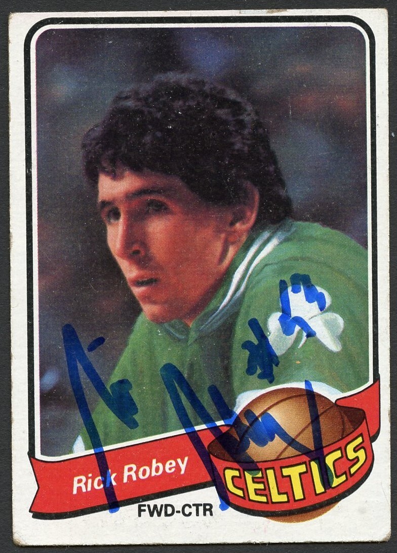 Rick Robey #96 signed autograph auto 1979-80 Topps Basketball Trading Card