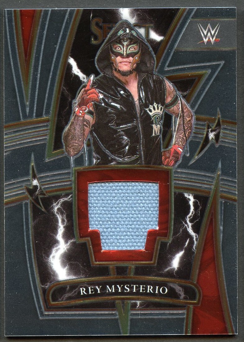 Rey Mysterio SP-RMY 2022 Panini Select WWE Trading Card Fabric