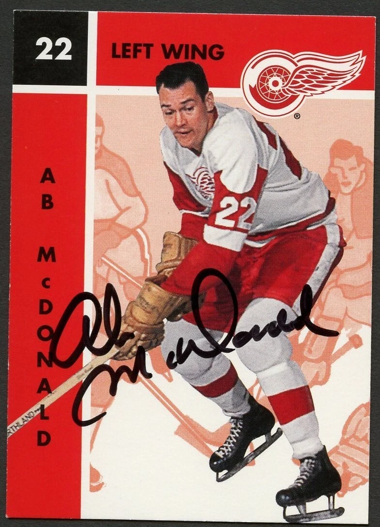 Ab McDonald #50 signed autograph Parkhurst Missing Link