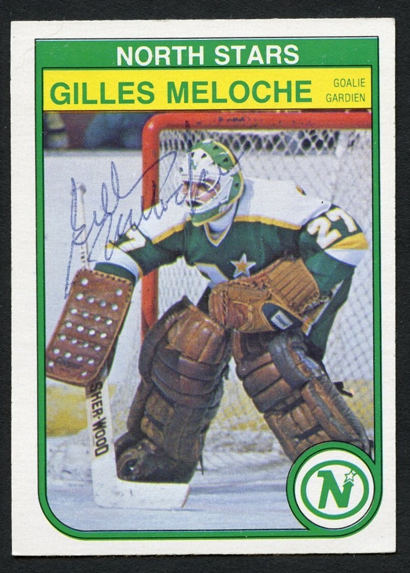 Gills Meloche #170 signed autograph auto 1982-83 O-Pee-Chee Hockey Card