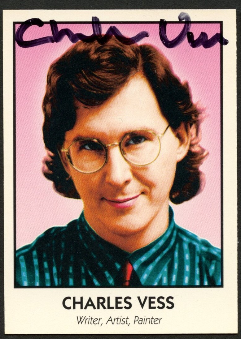 Charles Vess #58 signed autograph auto 1992 Famous Comic Book Creators Card