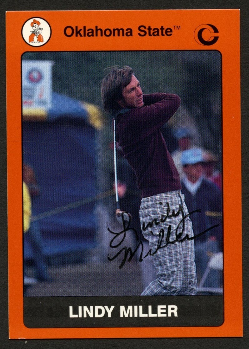 Lindy Miller #91 signed autograph 1991 Oklahoma State Collegiate Collection