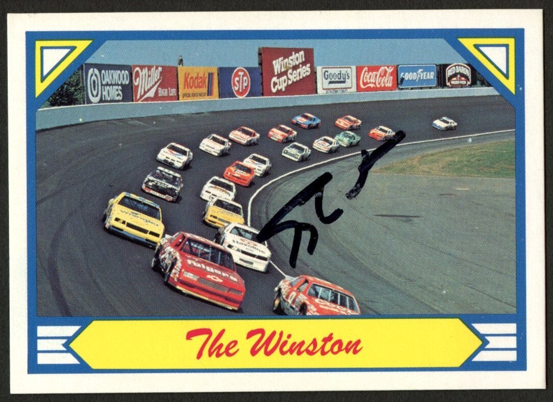 Terry Labonte #17 signed autograph auto 1988 Maxx NASCAR Racing Trading Card