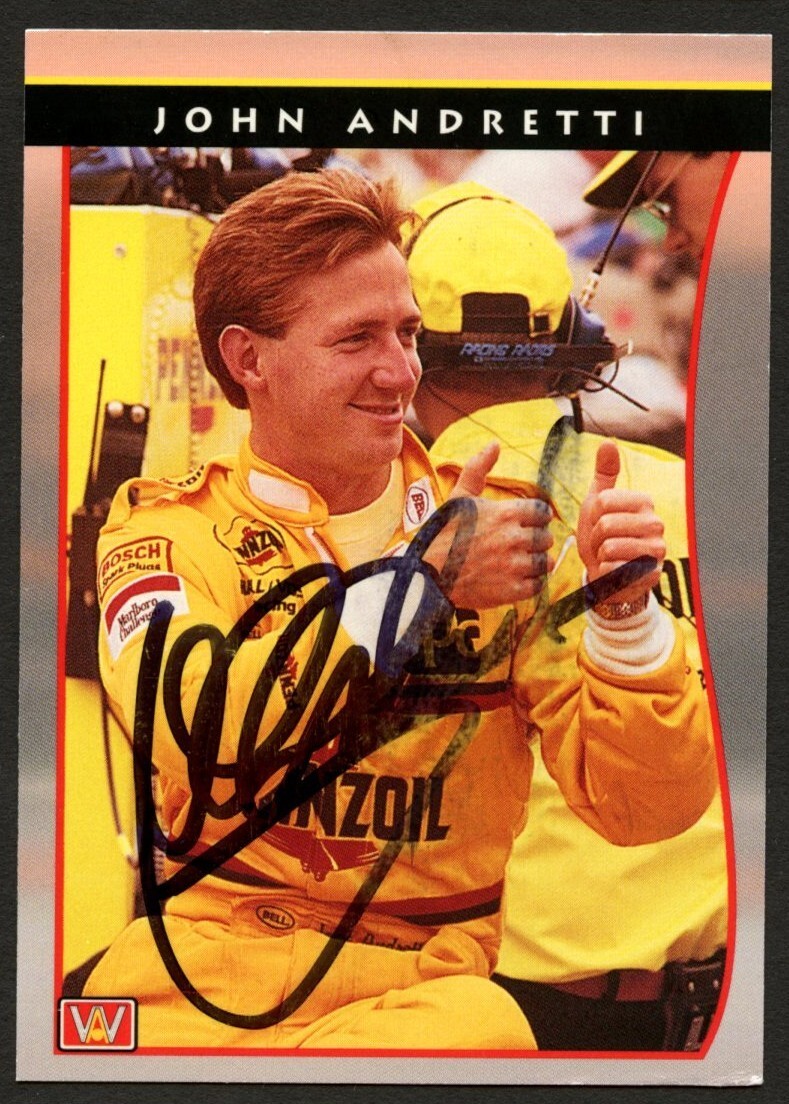 Steve Chassey #82 signed autograph auto 1992 PPG Indy Racing Trading Card