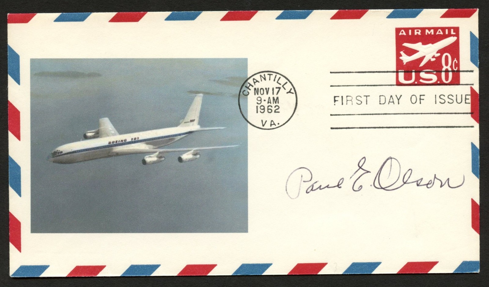 Paul E. Olsen signed autograph American Paleontologist & Author FDC