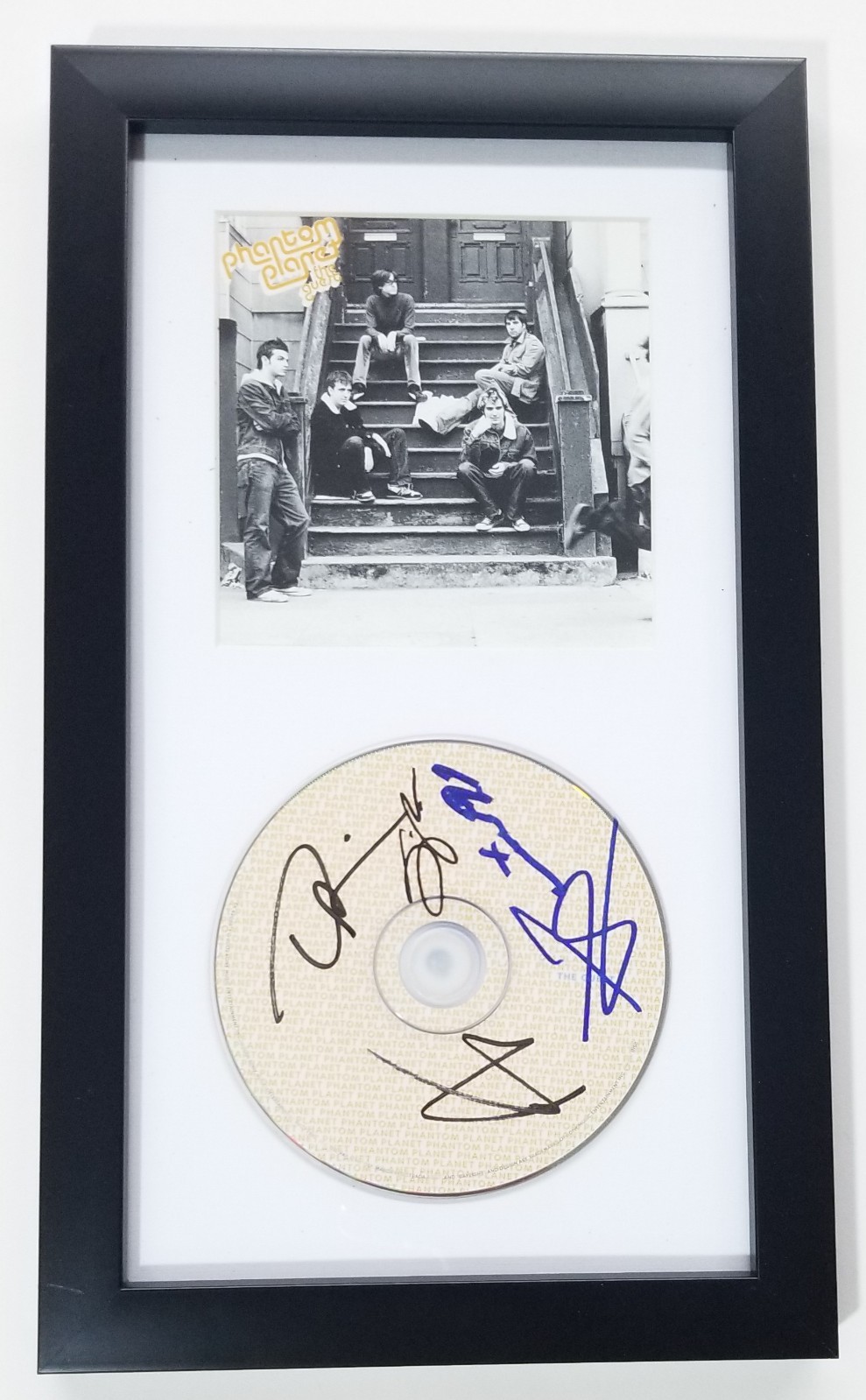 Phantom Planet REAL hand SIGNED The Guest CD Framed Display #1 COA Schwartzman
