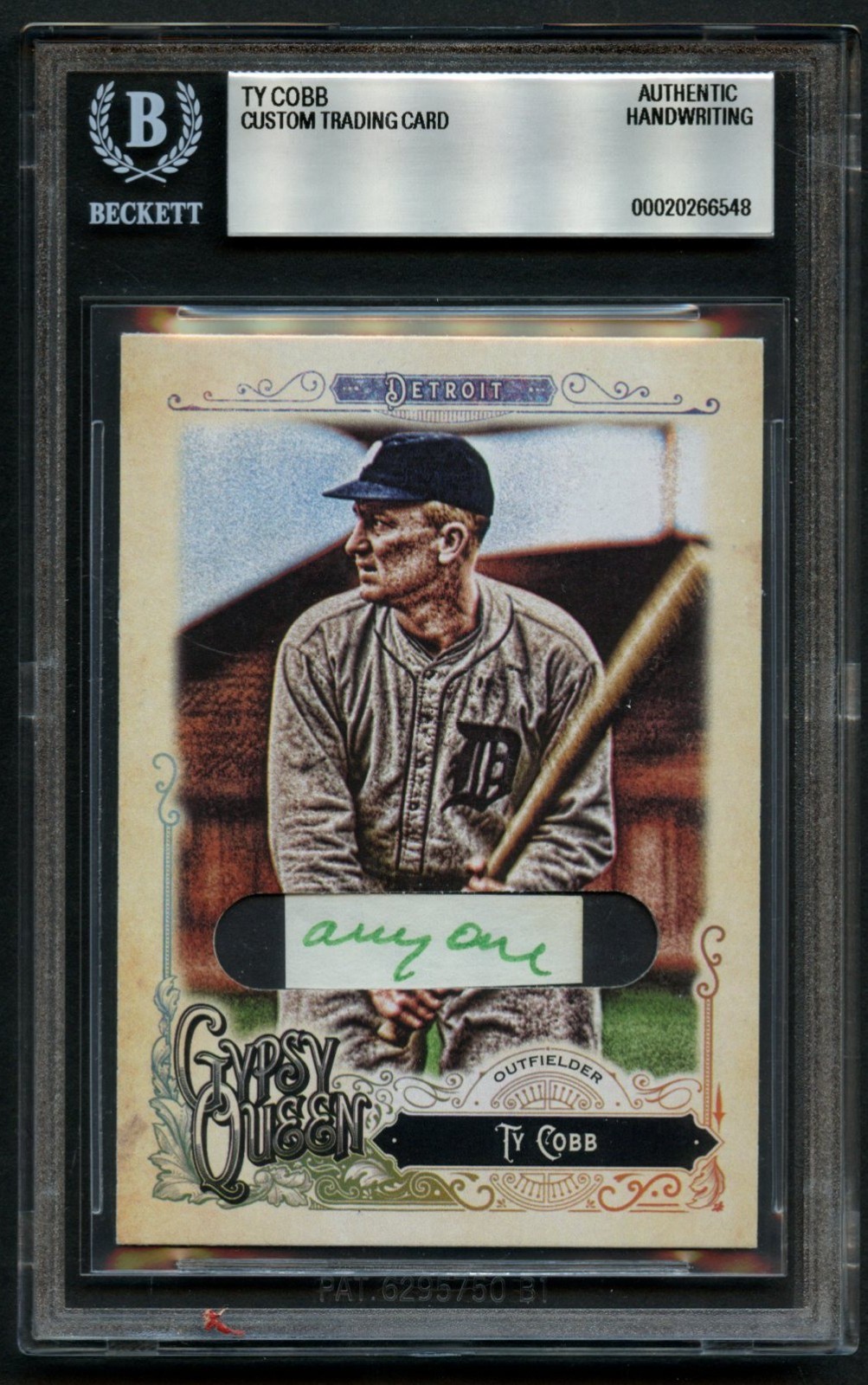 Ty Cobb HANDWRITTEN WORD 