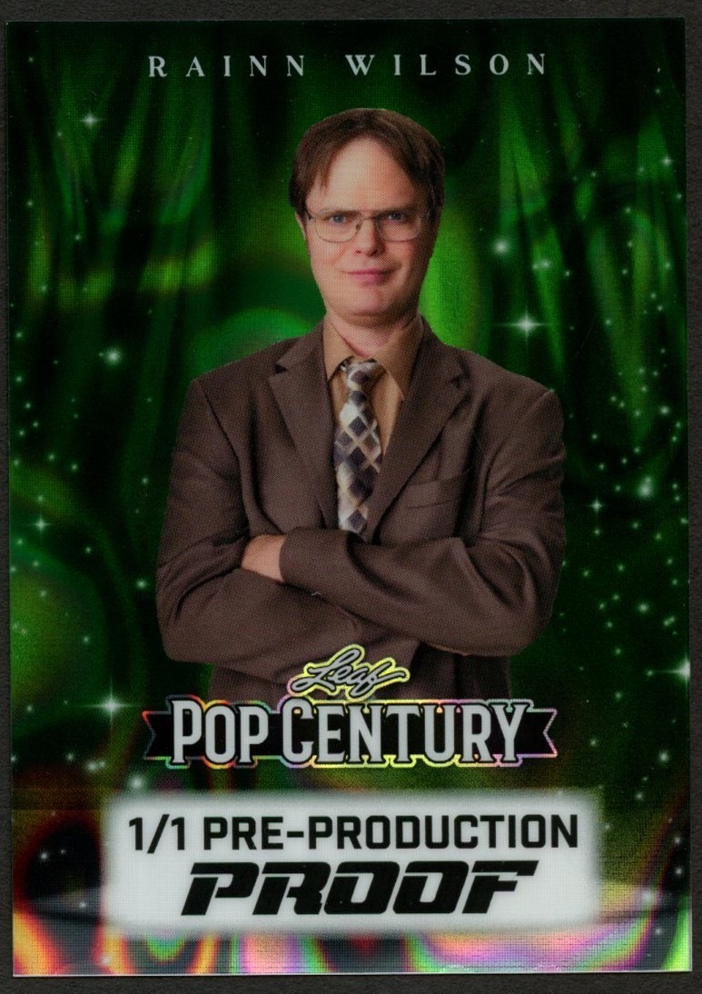 Riann Wilson 2026 Leaf Pop Century Pre-Production Proof 1/1