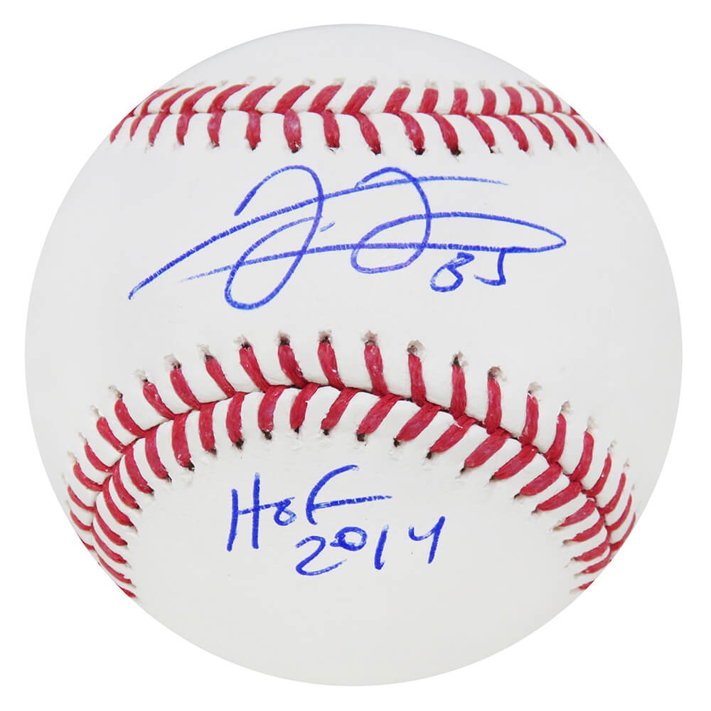 White Sox FRANK THOMAS Signed Rawlings MLB Baseball w/HOF 2014 - SCHWARTZ