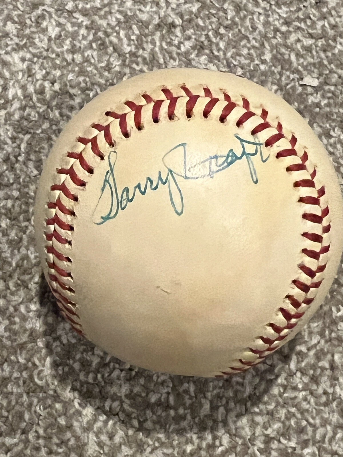 SIGNED VTG SPALDING OALB BASEBALL AUTO HARRY CRAFT CINCINNATI REDS SINGLE SIGNED