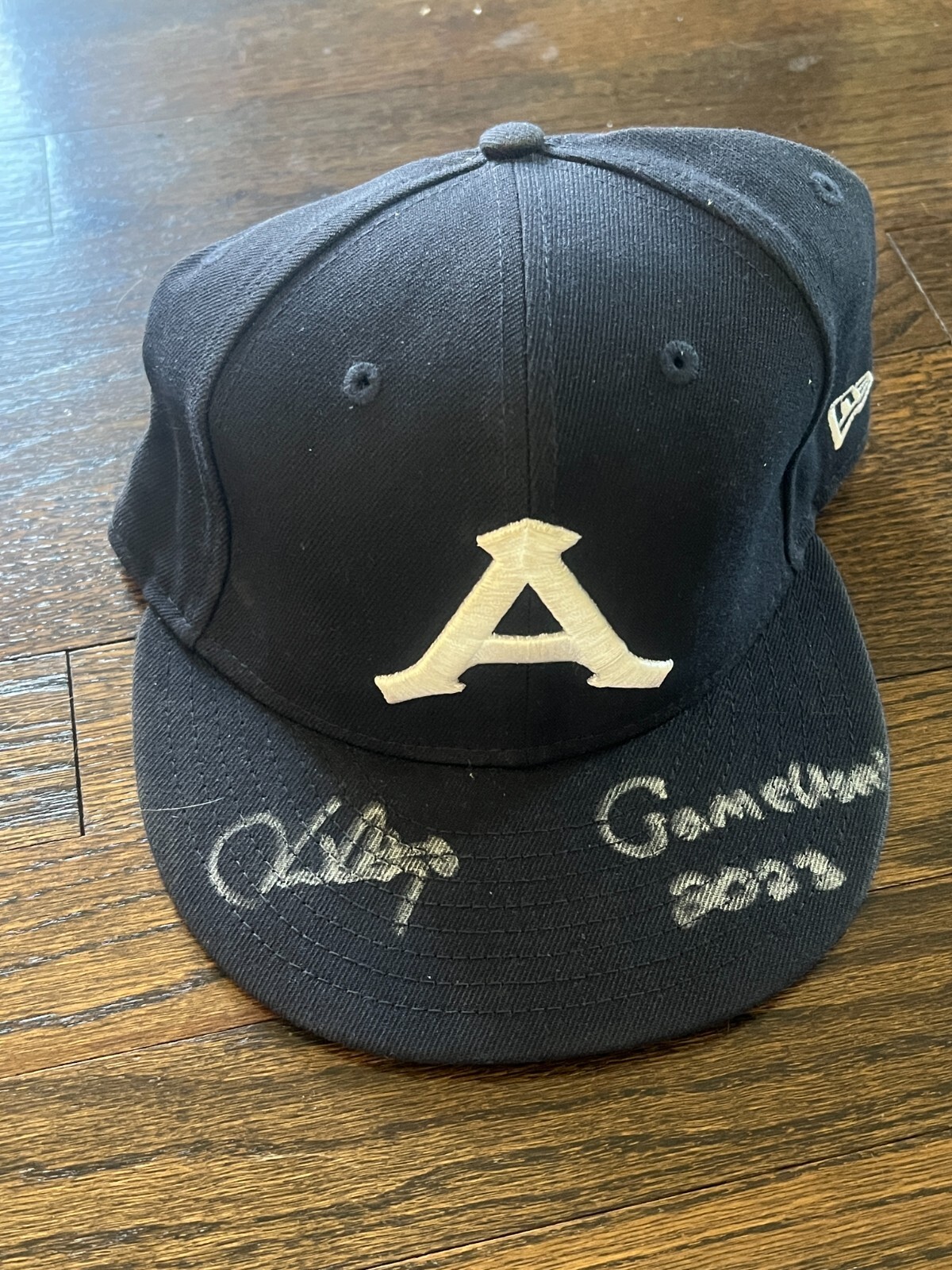 HECTOR SANTIAGO SIGNED GAME USED BASEBALL HAT AUTO LMB ACEREROS MEXICO LEAGUE