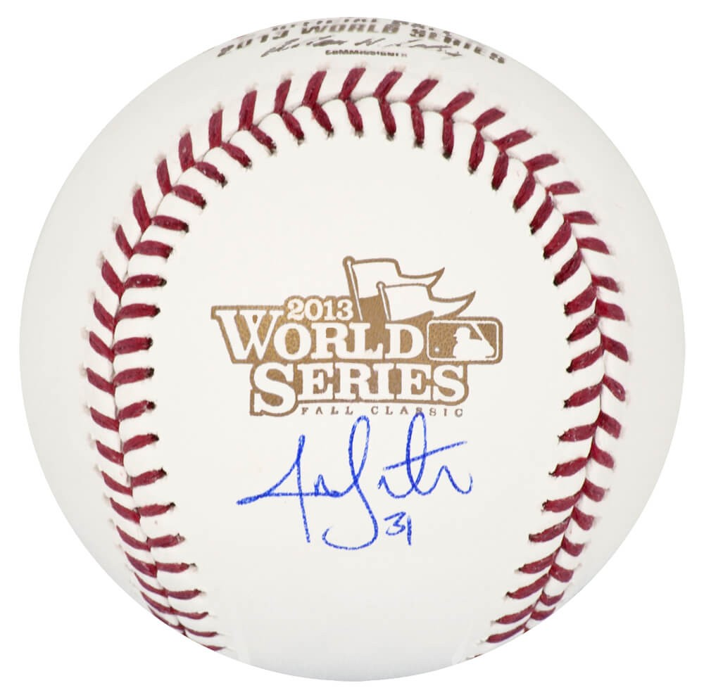 Jon Lester Signed Rawlings 2013 World Series (Red Sox) MLB Baseball - (SS COA)