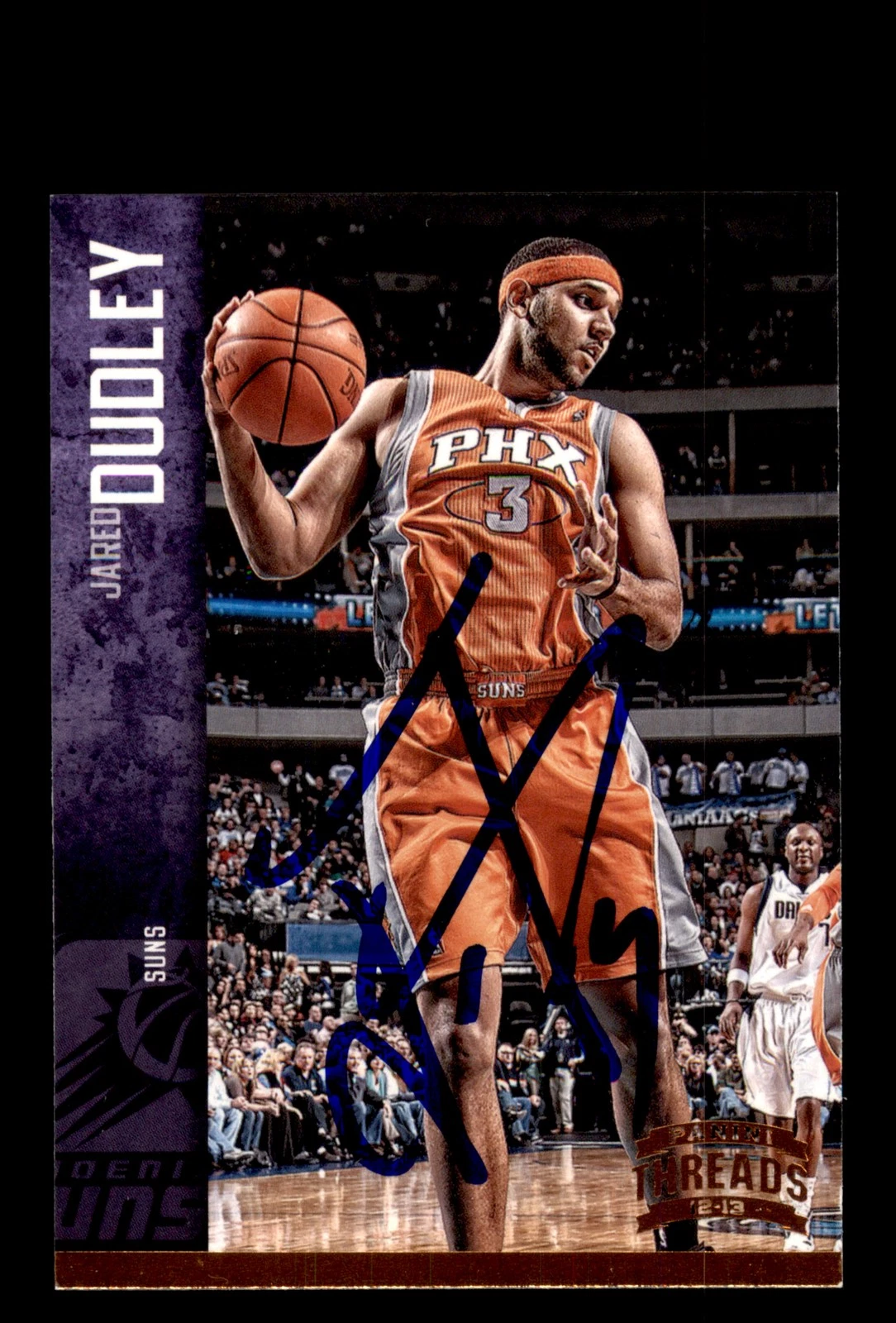 Signed Basketball Card Auto Jared Dudley 2012-13 Panini Threads #118 Suns