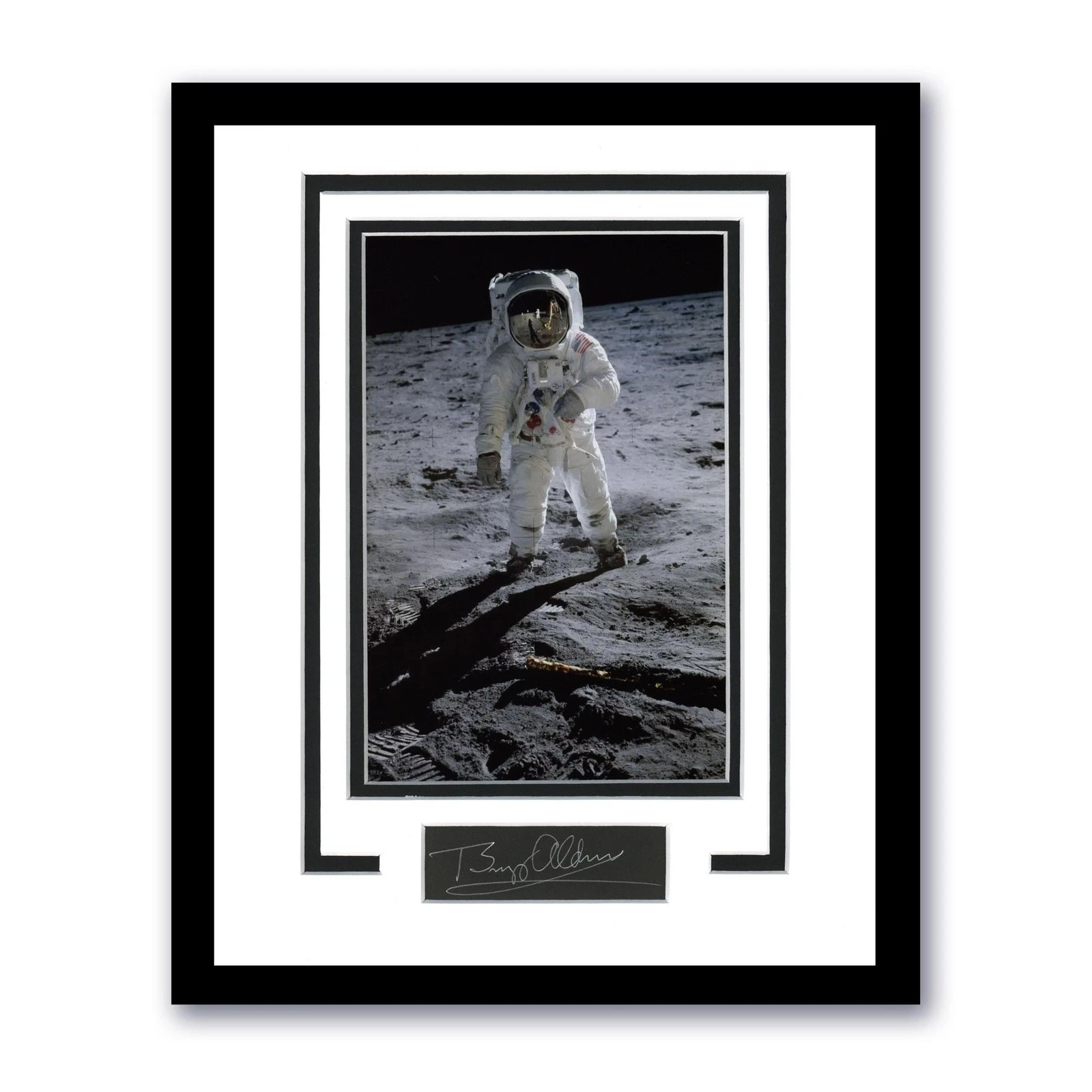 Buzz Aldrin AUTOGRAPH Signed Apollo 11 Astronaut Framed 11x14 Display D ACOA