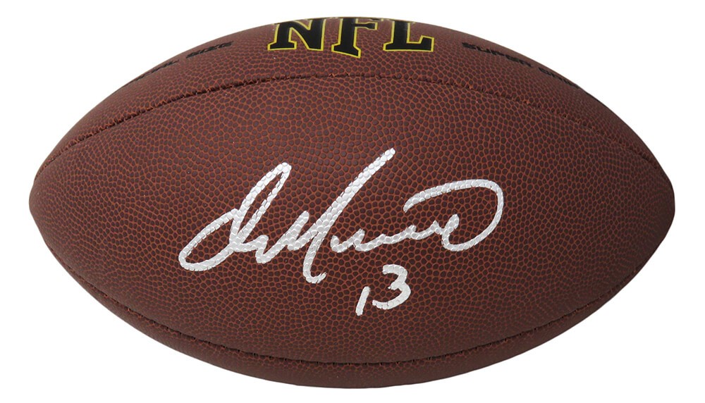 Dan Marino DOLPHINS Signed Wilson Super Grip Full Size NFL Football - SCHWARTZ
