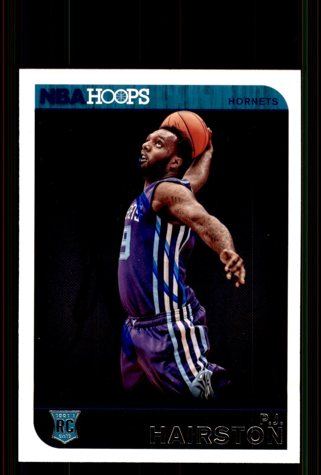 Signed Basketball Card Auto P.J. Hairston 2014-15 Hoops #282 Charlotte Hornets
