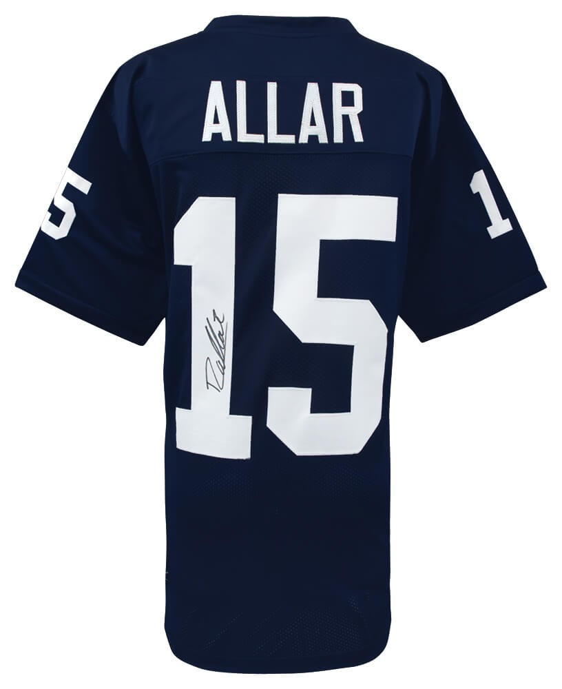 Drew Allar Signed Navy Custom College Football Jersey - (SCHWARTZ COA)