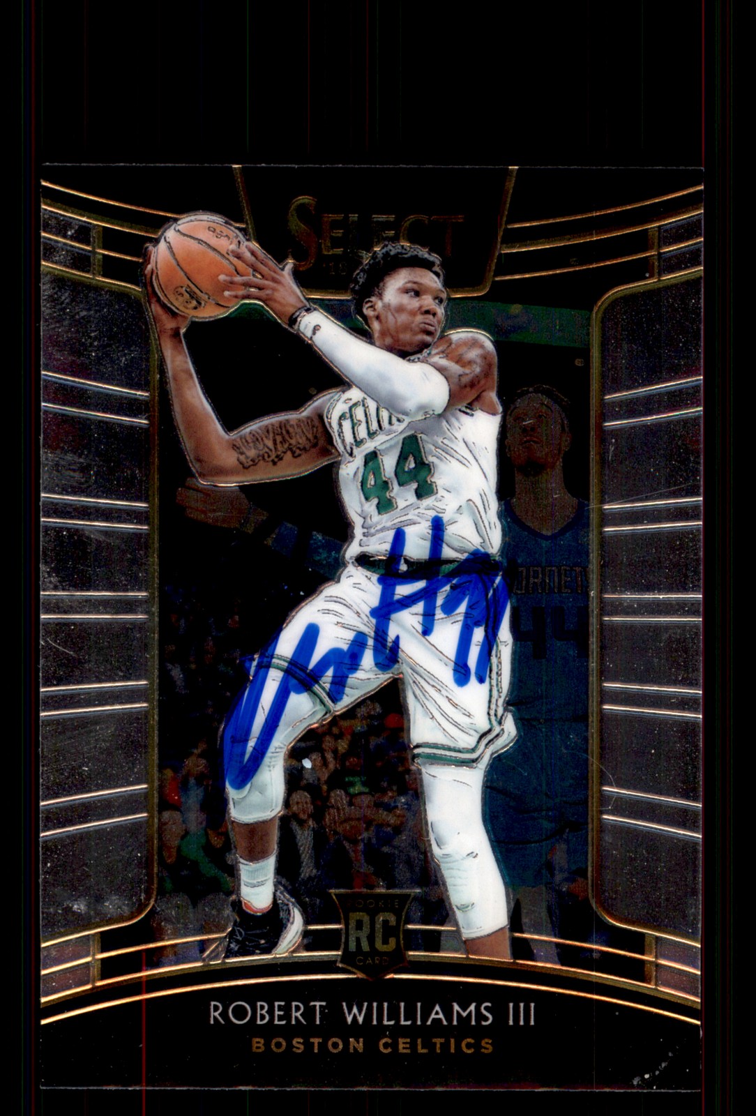 Signed Basketball Card Auto Robert Williams III 2018-19 Panini Select #69