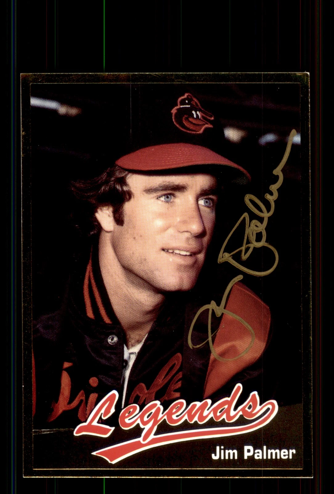 Signed Baseball Card Auto Jim Palmer 1990 Legends Sports #2 Orioles HOF