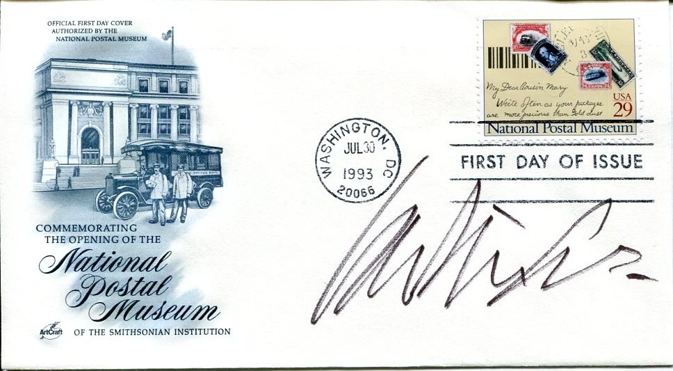 Werner Spitz Forensic Pathologist JFK Assassination MLK OJ Signed Autograph FDC