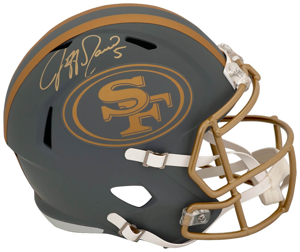 Jeff Garcia Signed 49ers SLATE Riddell Full Size Speed Replica Helmet - (SS COA)