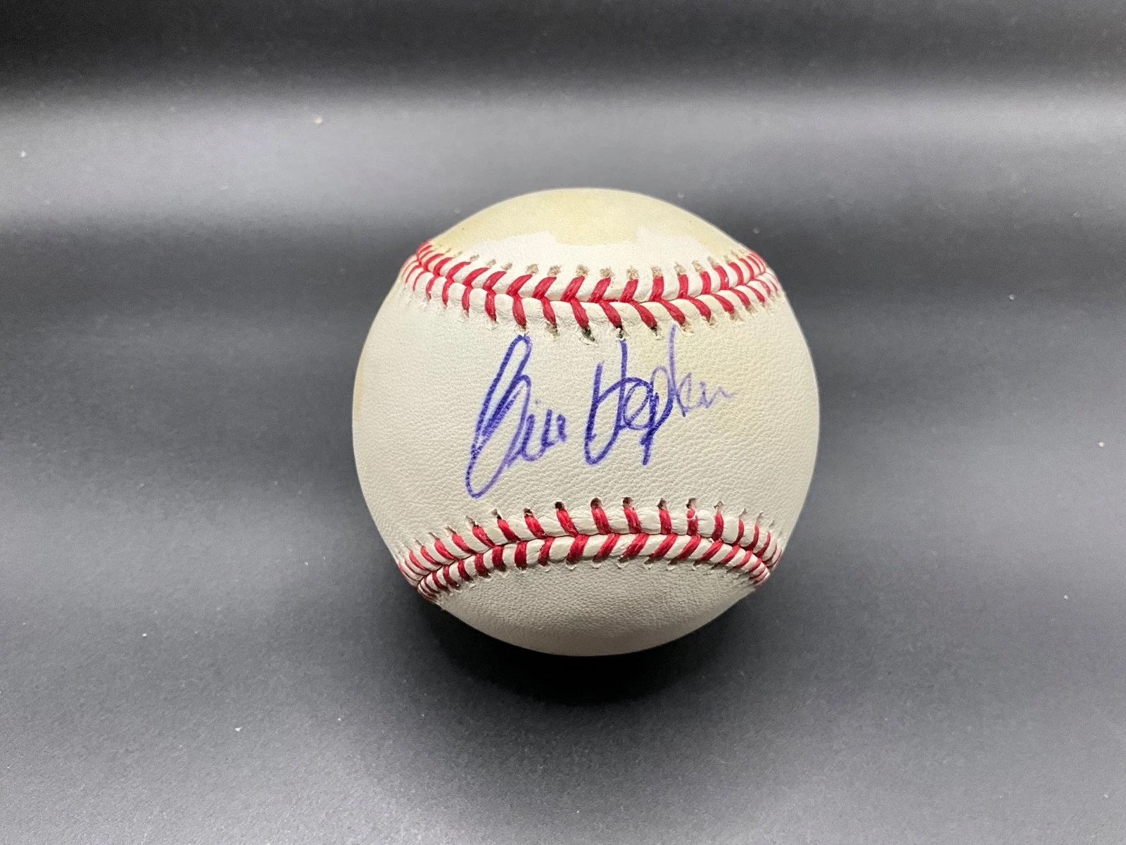 Bill Hepler Signed Baseball New York Mets Beckett Auto Ball 1 Year Phenom RIP