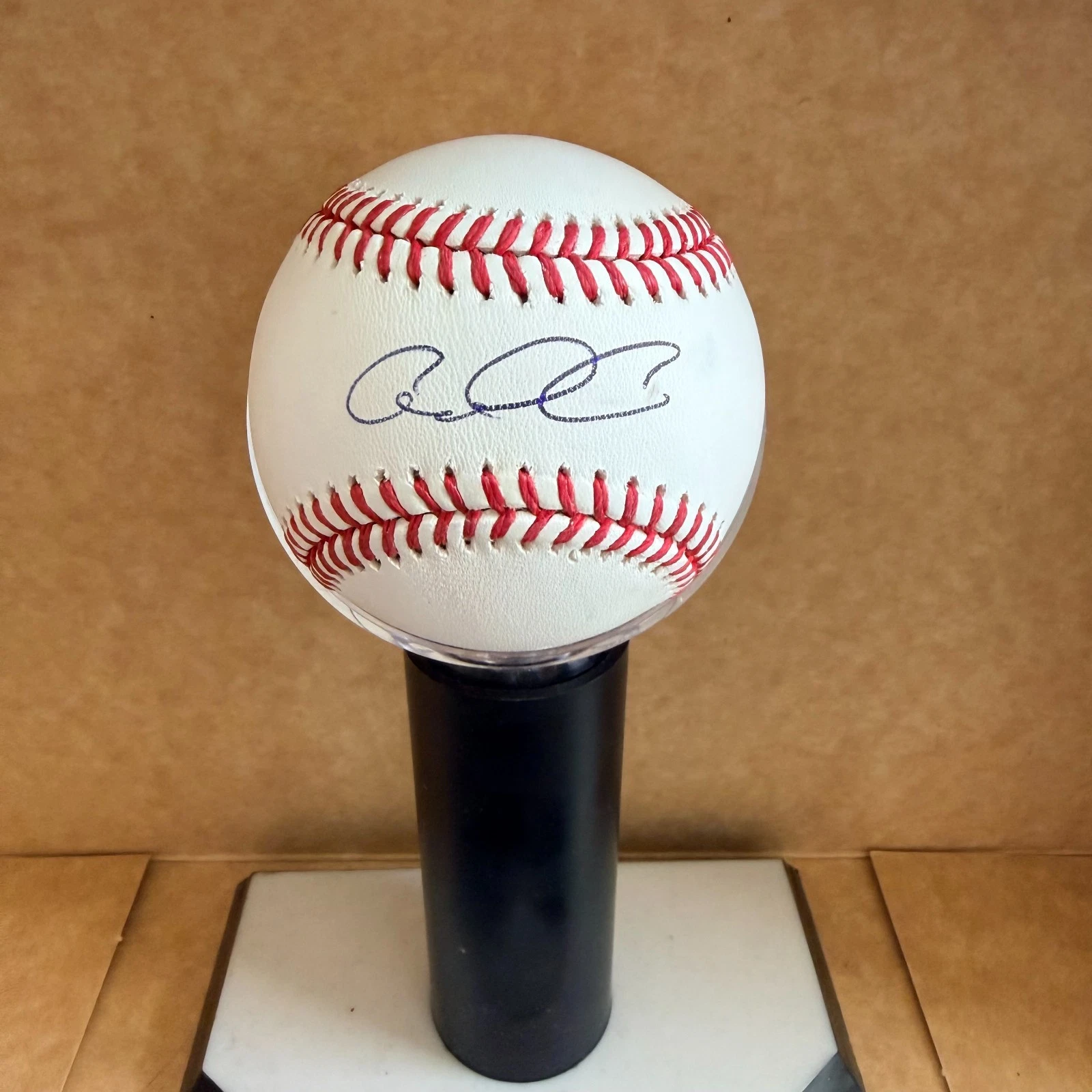 CARLOS CORREA HOUSTON ASTROS SIGNED AUTOGRAPHED M.L. BASEBALL BECKETT AUTH