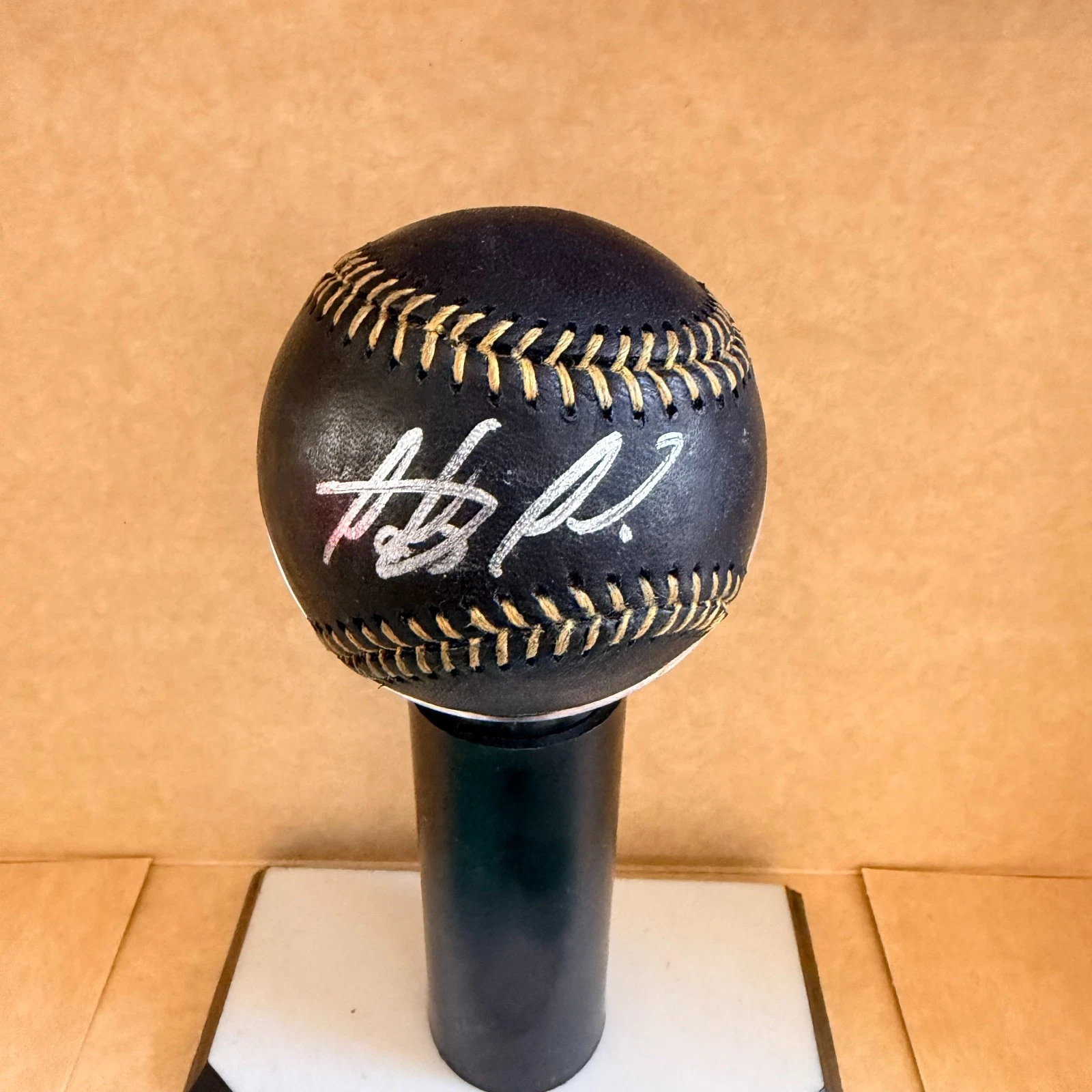 FERNANDO TATIS JR. SIGNED AUTOGRAPHED M.L. BLACK BASEBALL PSA AUTH