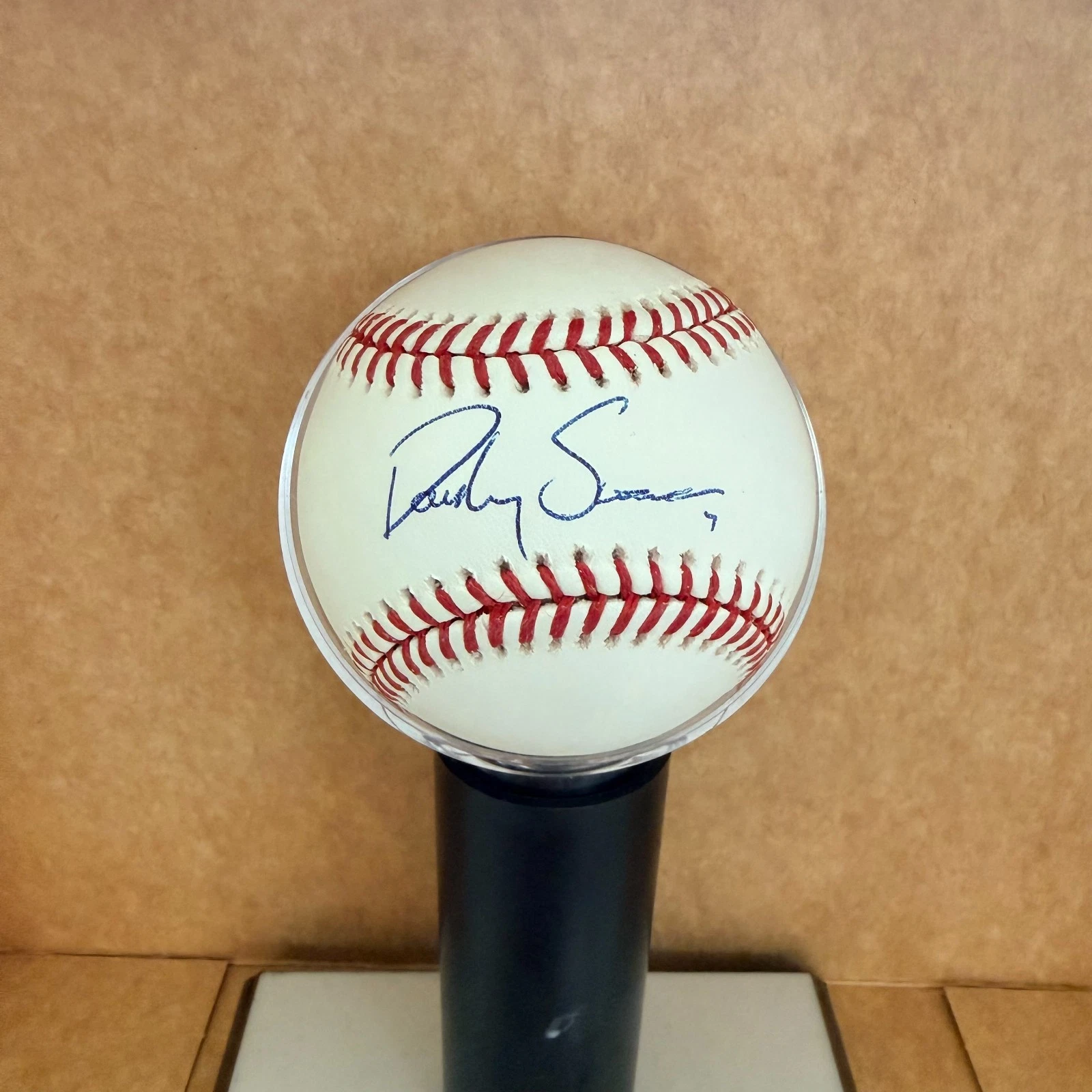 DANSBY SWANSON CHICAGO CUBS  SIGNED AUTOGRAPHED M.L. BASEBALL JSA AUTH