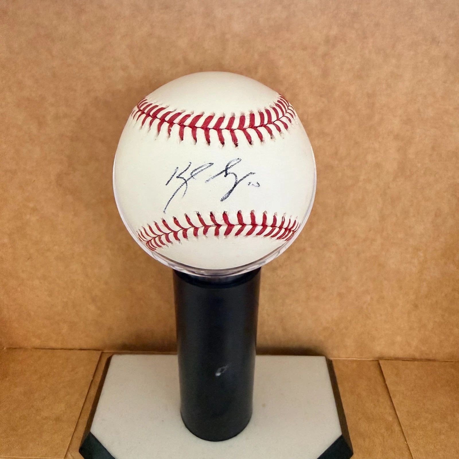 KYLE SEAGER SEATTLE MARINERS  SIGNED AUTOGRAPHED M.L. BASEBALL BECKETT AUTH