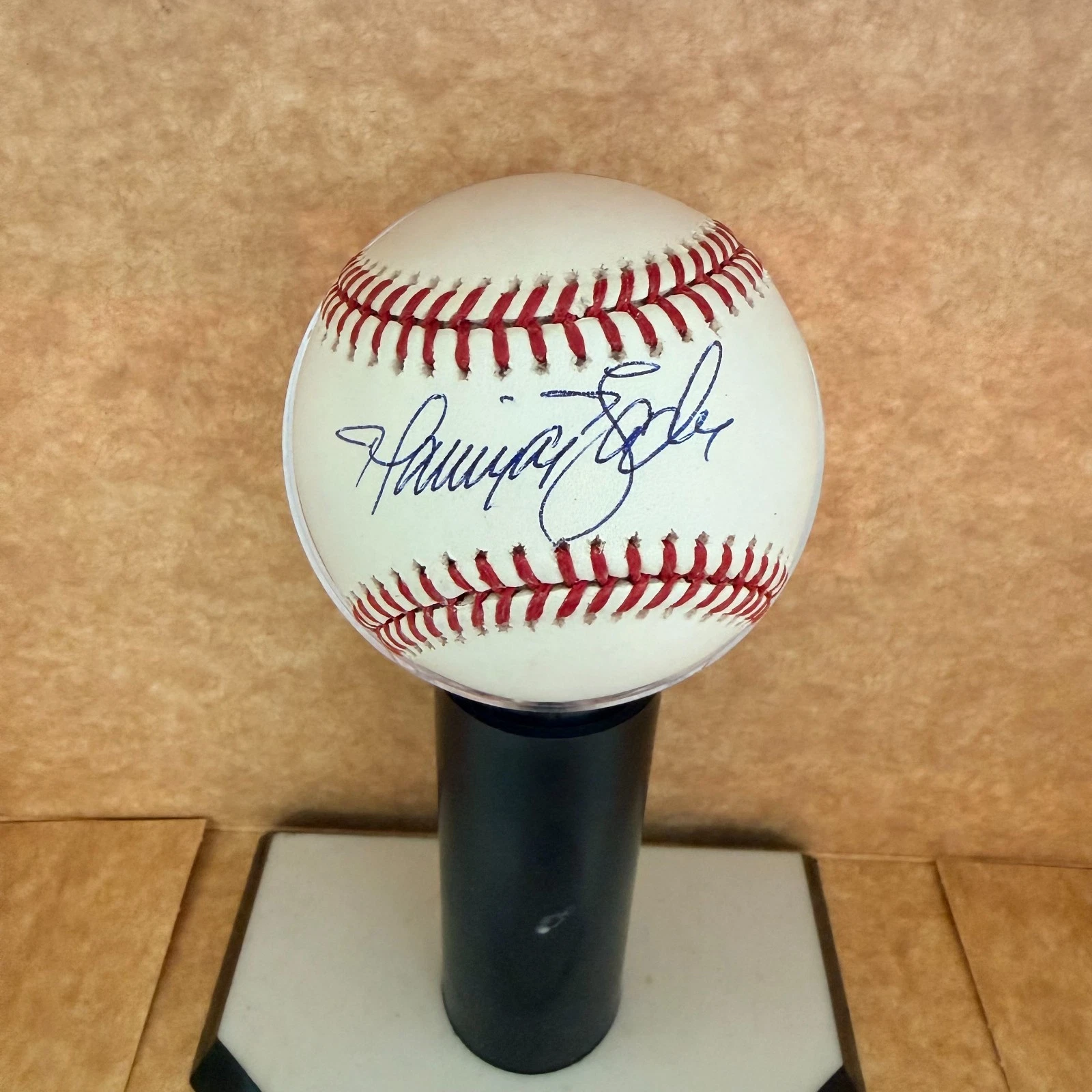 HARRISON BADER METS/GIANTS/PHILLIES SIGNED AUTO M.L. BASEBALL BECKETT AUTH