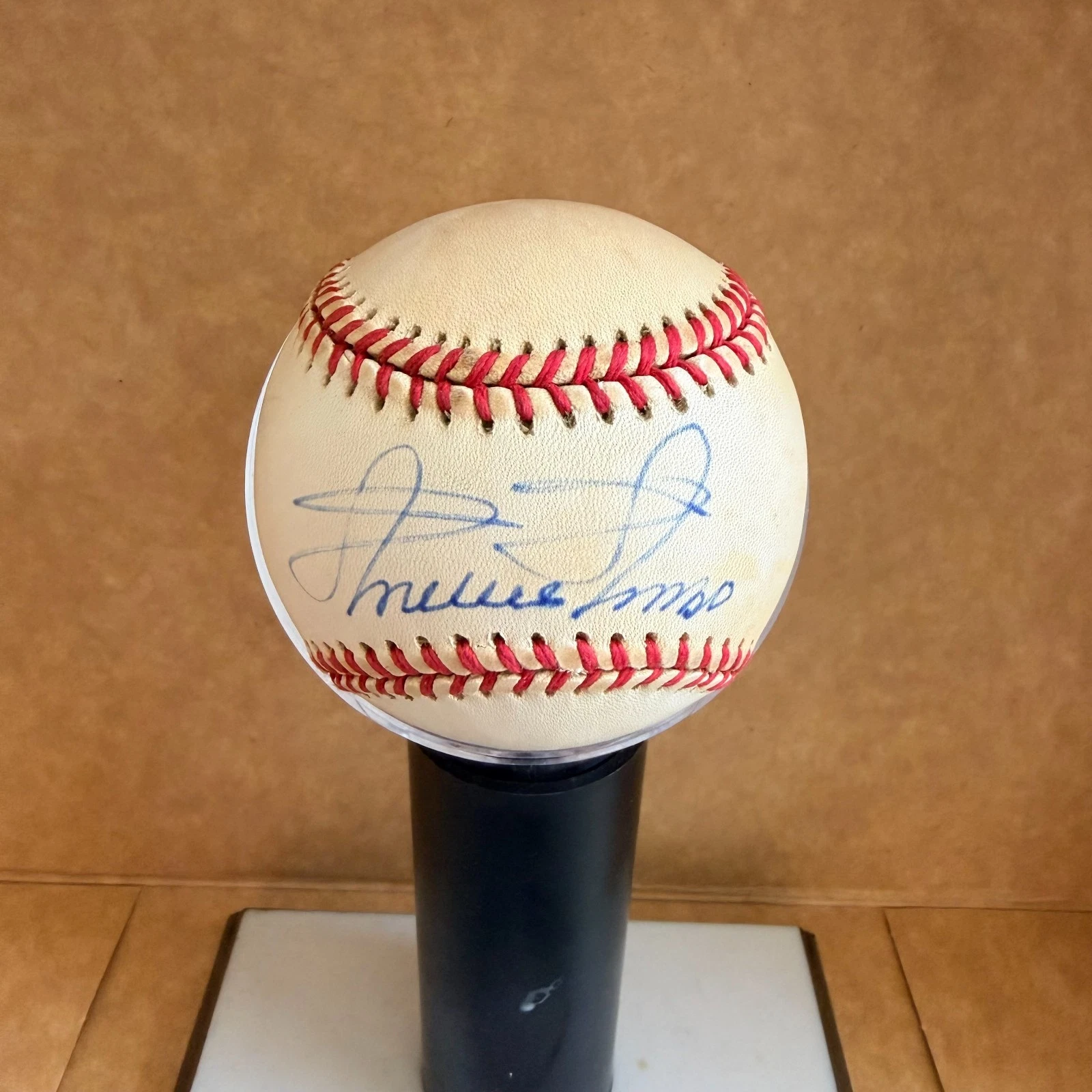 MINNIE MINOSO CHICAGO WHITE SOX SIGNED AUTOGRAPHED A.L. BASEBALL JSA AUTH