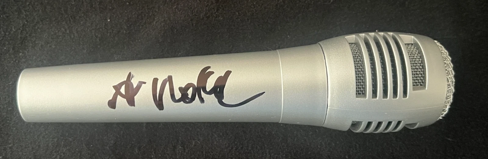 SIGNED MICROPHONE AUTO AL ROKER WEATHERMAN TODAY SHOW NEWS JSA COA