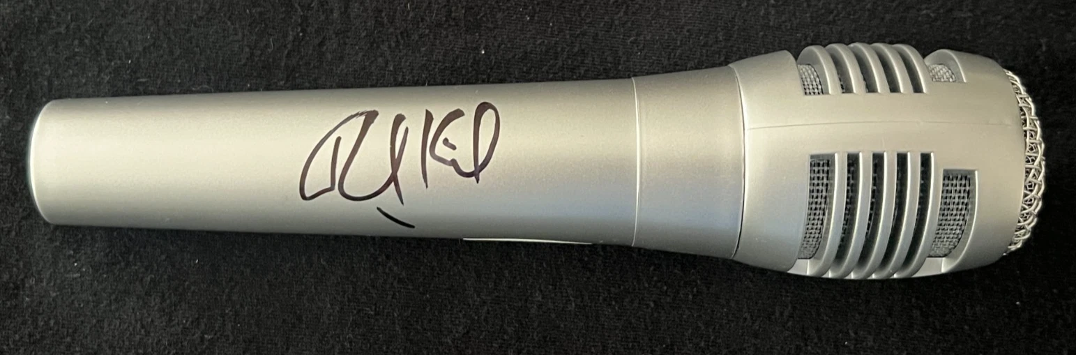 SIGNED MICROPHONE AUTO RICHARD KIND COMEDIAN ACTOR JSA COA