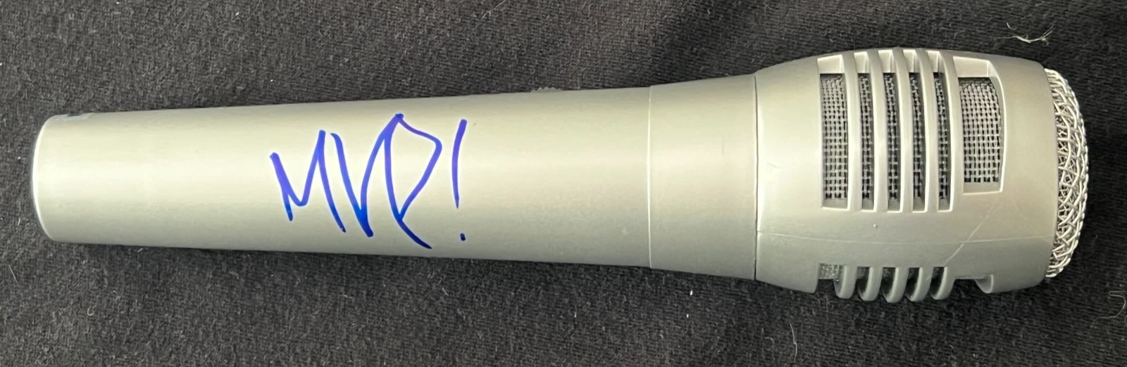 SIGNED MICROPHONE AUTO MVP MONTEL VONTAVIOUS PORTER AEW WWE WRESTLING JSA COA