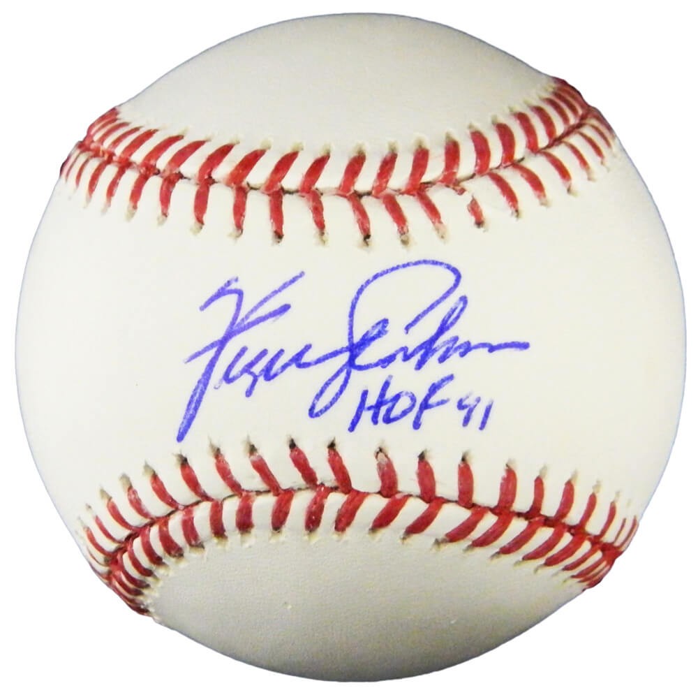 Cubs FERGIE JENKINS Signed MLB Official Baseball w/HOF'91 - SCHWARTZ