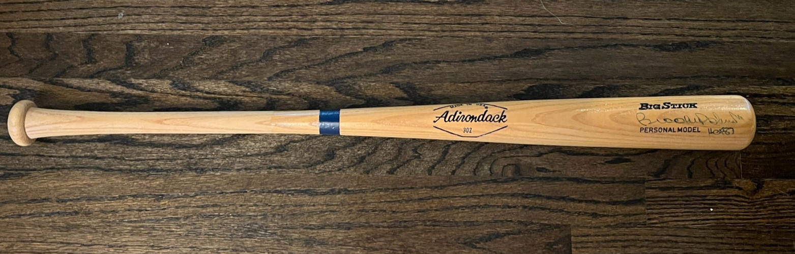 BROOKS ROBINSON SIGNED FULL SIZE BASEBALL BAT AUTO ORIOLES HOF 83 INSC. JSA COA