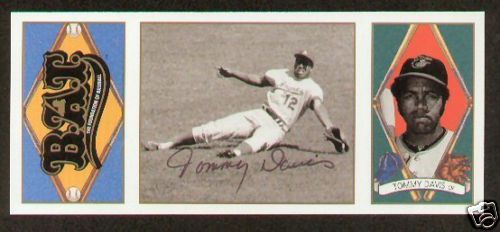 Tommy Davis signed autographed 1993 Upper Deck B.A.T.