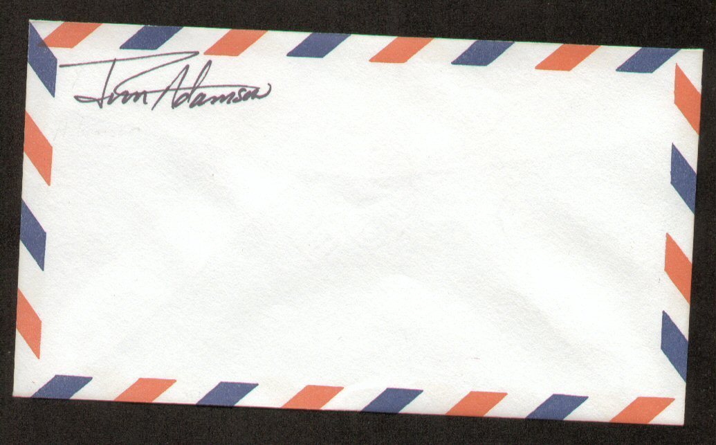 James Jim C. Adamson signed autograph auto Envelope / Cover NASA Astronaut