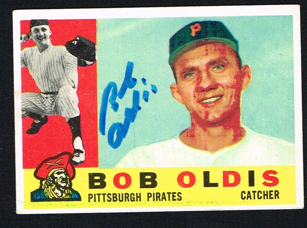 Bob Oldis #361 signed autograph auto 1960 Topps Baseball Trading Card